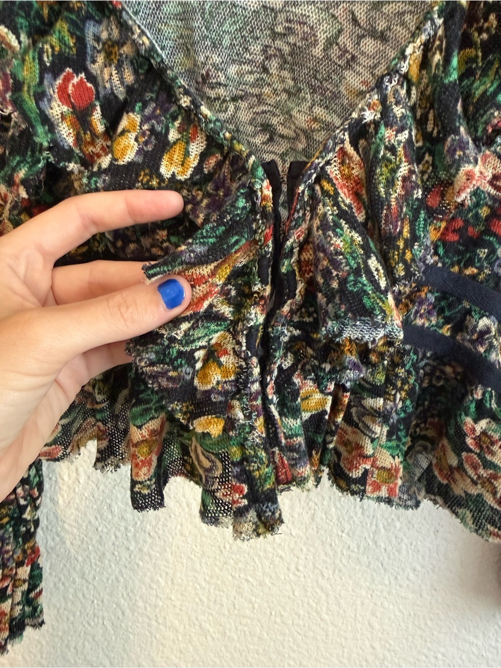 Free People Rudi Ruffle Top - Picture 7 of 9